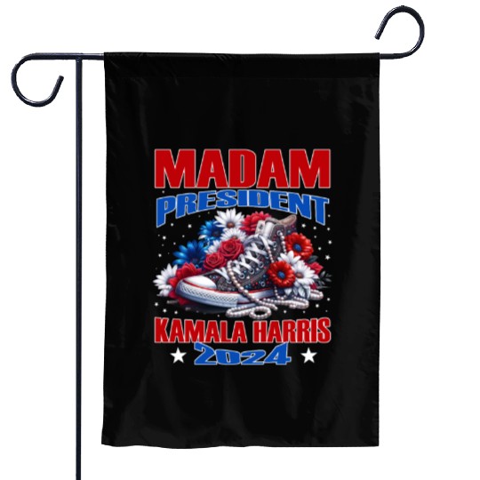 MADAM PRESIDENT KAMALA HARRIS ELECTIONS 2024 Garden Flags
