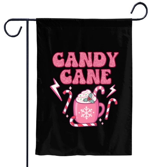 Christmas Candy Cane Santa Xmas kids Women Men Garden Flags