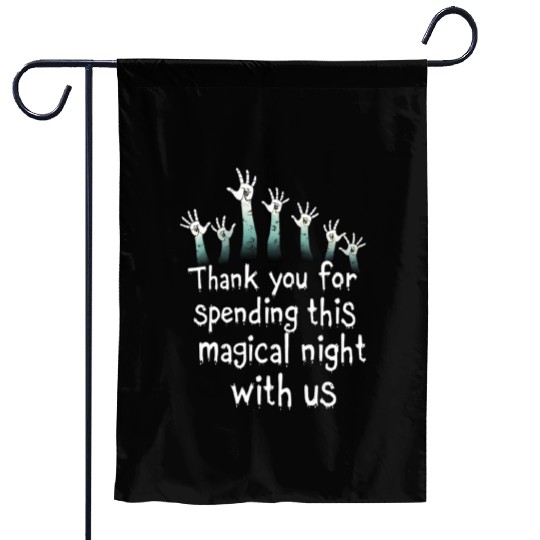 Zombie Hand Halloween Garden Flags