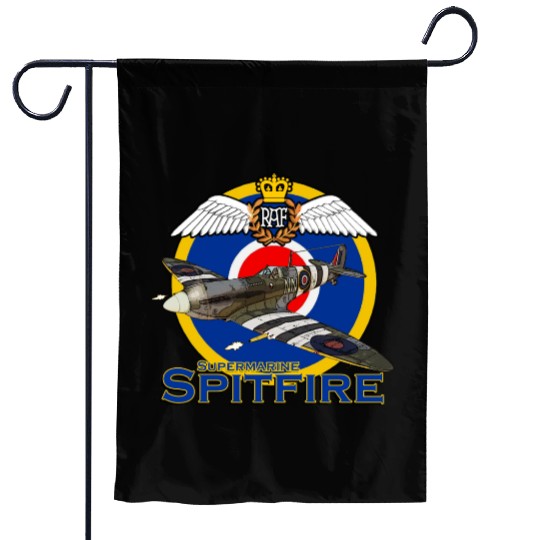 Supermarine Spitfire Garden Flags