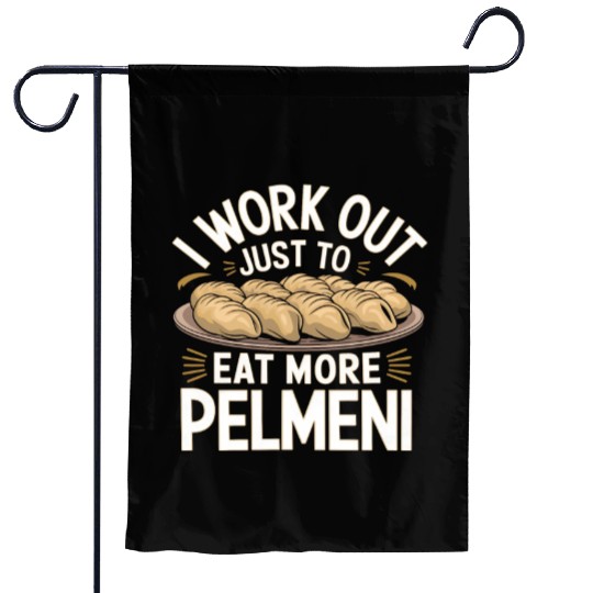 Pelmeni Dumpling Traditional Russian Garden Flags