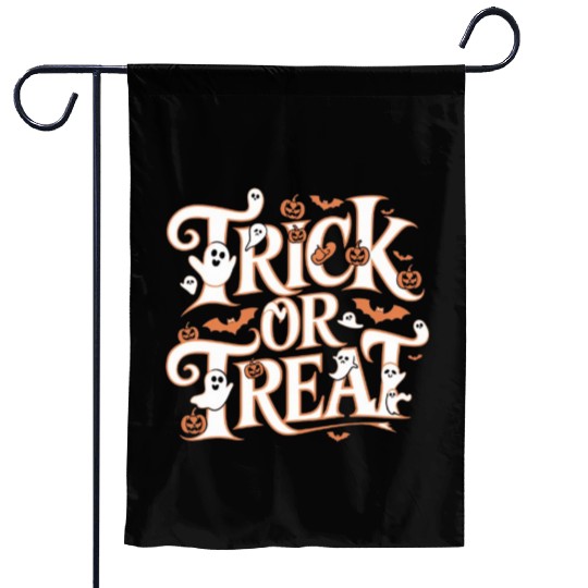 trick or treat Garden Flags