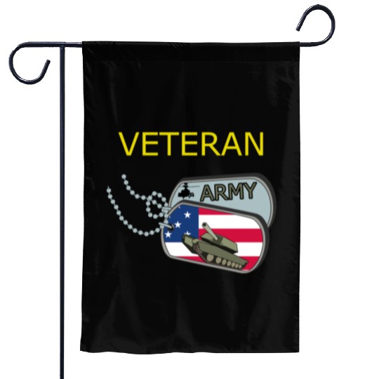 Veteran US Army Garden Flags