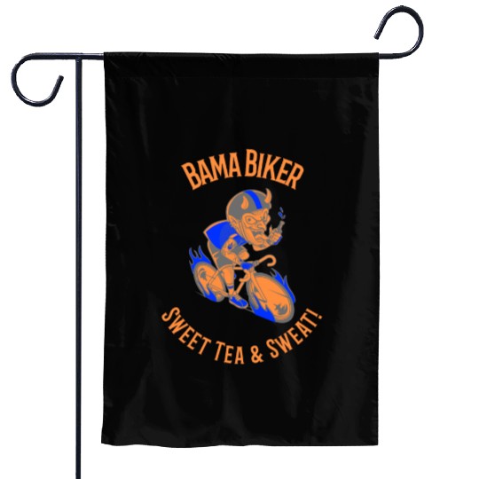 Bama Biker: Sweet Tea & Sweat! Albm Cycling Garden Flags