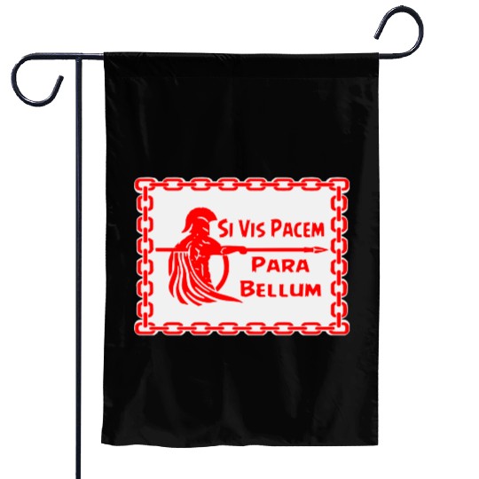 Spartan Si Vis Pacem Para Bellum LIKE US ON FB #U Garden Flags