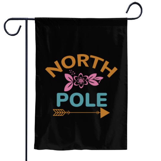 North pole Garden Flags