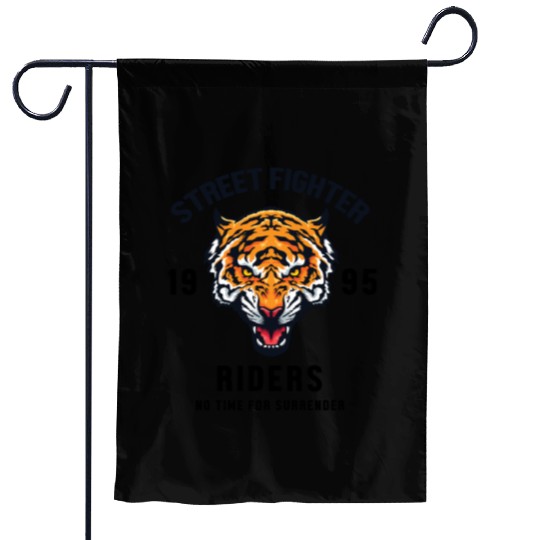 Street Fighter Riders Garden Flags