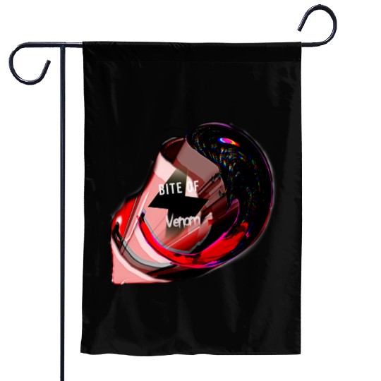 Bite of venom by Astronaut Garden Flags