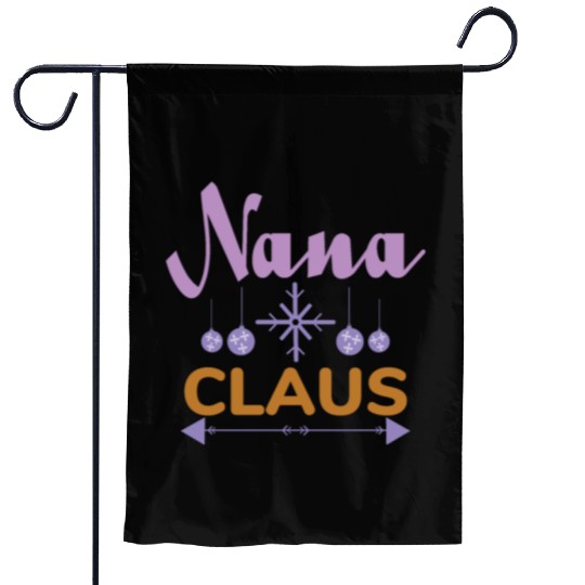 Nana Claus Garden Flags