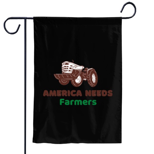 America Needs Farmers Garden Flags