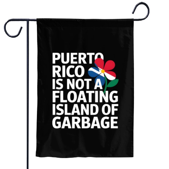 Puerto Rico Pride Bold Awareness Statement Garden Flags