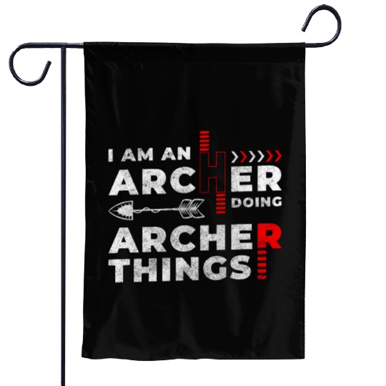 Archery Sports Bow Accuracy Quiver Garden Flags