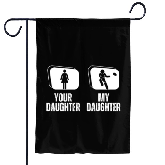 Rugby Player Your Daughter My Daughter Proud Dad Garden Flags
