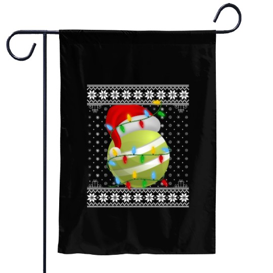 Croquet Ball Christmas Garden Flags