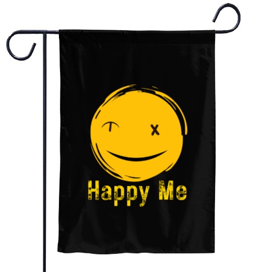 HAPPY ME Garden Flags