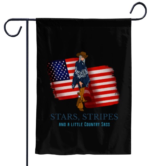 Stars, Stripes, and a Little Country Sass Garden Flags