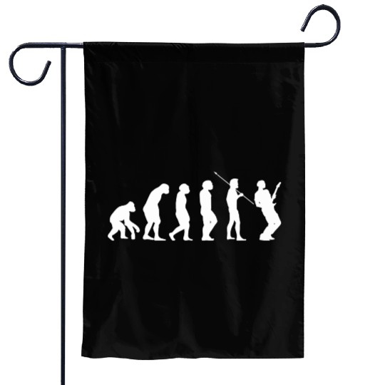 Guitar evolution guitar player musician Garden Flags