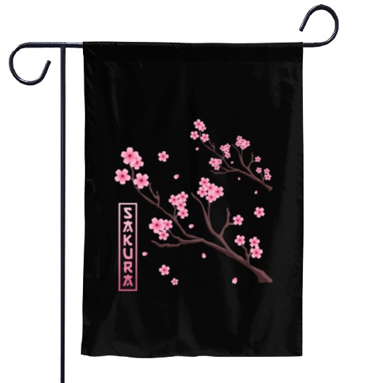 Cherry Blossom Japan Harajuku Manga Japan Sakura Garden Flags