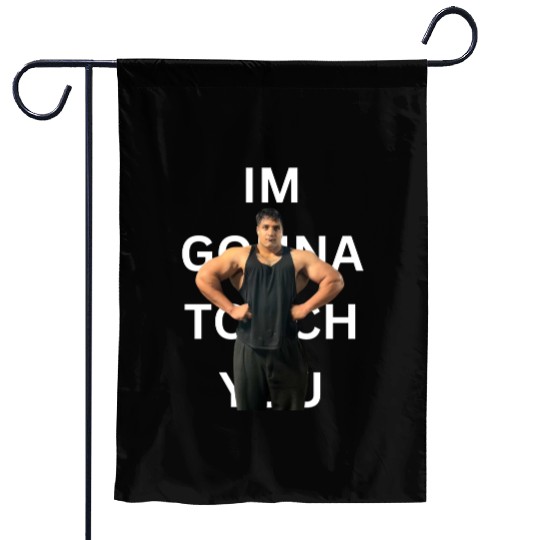 SHAN - "I'm Gonna touch you" | Funny gym Meme Garden Flags