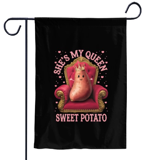 She s my sweet Potato Garden Flags