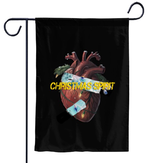 Christmas Spirit Garden Flags