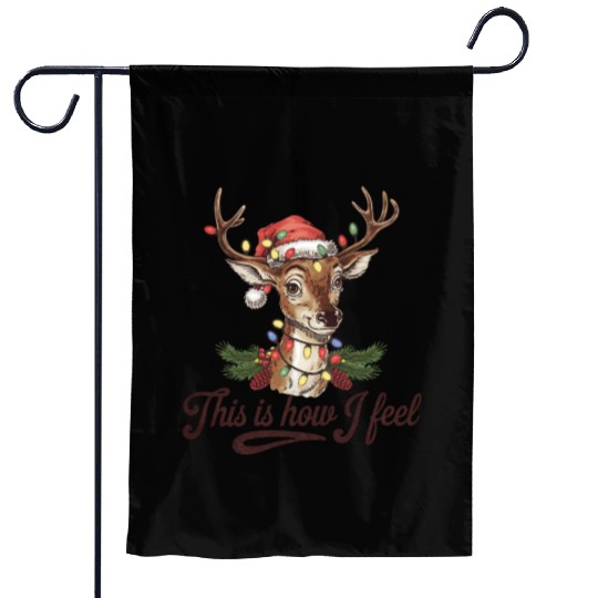 Christmas Animal, Cute Christmas Garden Flags