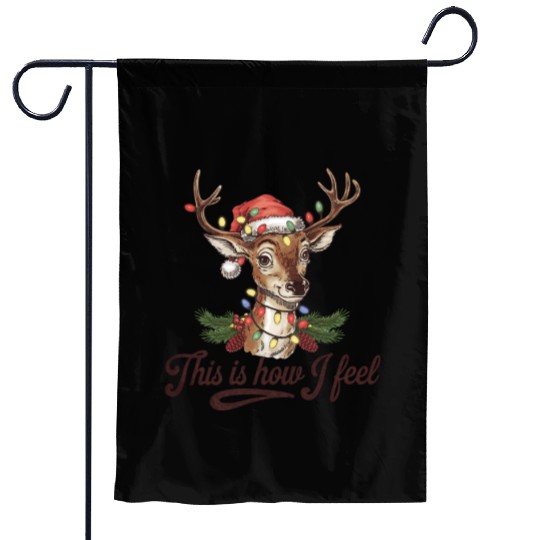 Christmas Animal, Cute Christmas Garden Flags