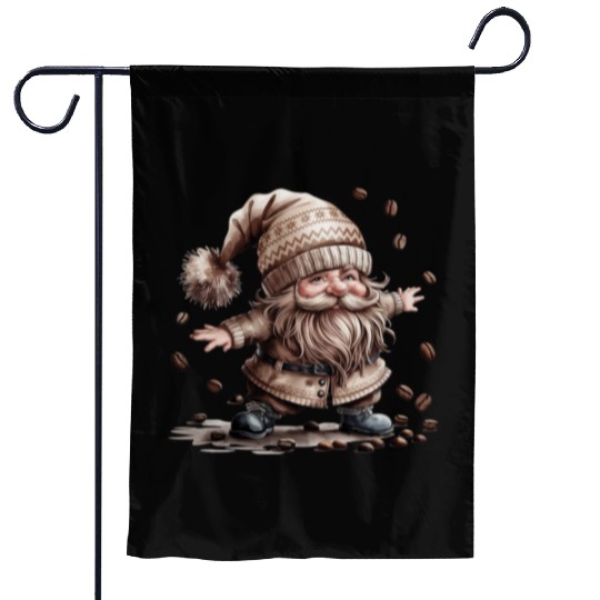 Merry Christmas, Cute Christmas Gnome Garden Flags