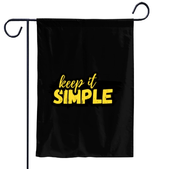 Keep it Simple Garden Flags