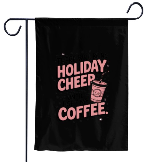 Hot Cocoa Christmas Garden Flags