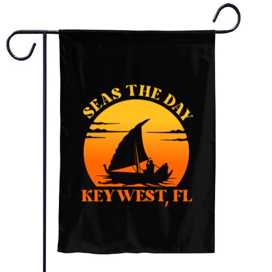 Sunshine-State Florida SEAS DAY KEY-WEST, FL Garden Flags