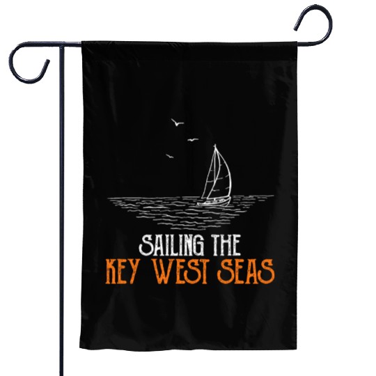 Florida SAILING THE KEY-WEST SEAS Florida Keys Garden Flags