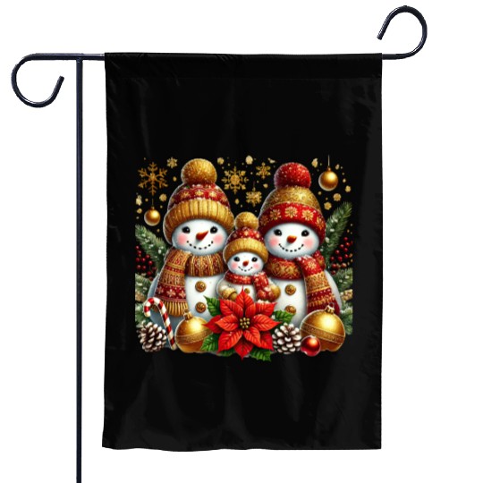 Snowman Christmas, Merry Christmas Garden Flags