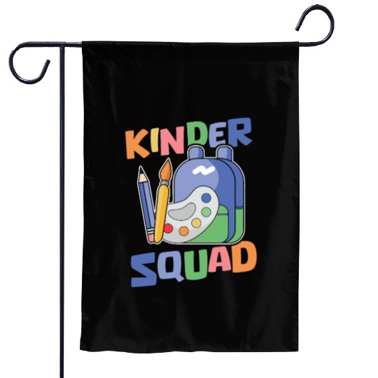 Elementary Teacher Squad Garden Flags
