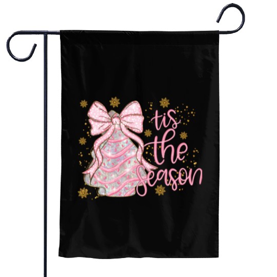 Tis The Season, Merry Christmas Garden Flags