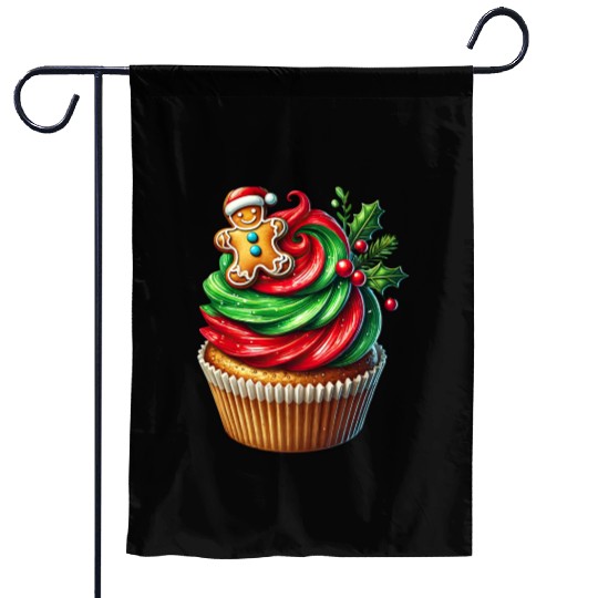 Christmas ice cream, Merry Christmas Garden Flags