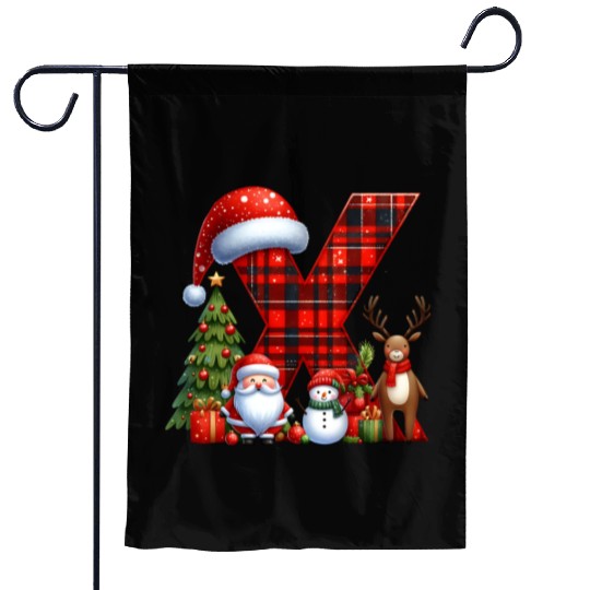 Merry Christmas, Christmas Retro Garden Flags