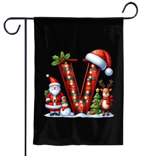 Merry Christmas, Christmas Retro Garden Flags