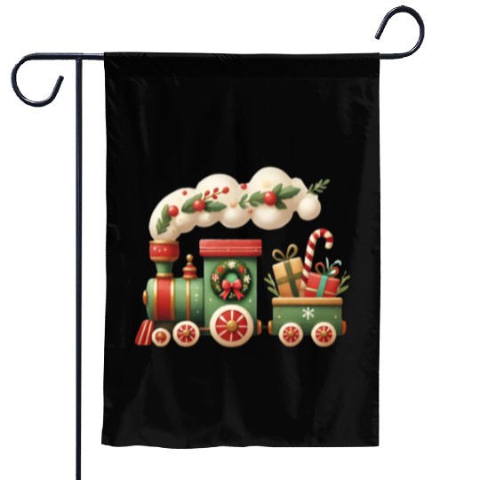 Merry Christmas, Christmas Vintage Garden Flags