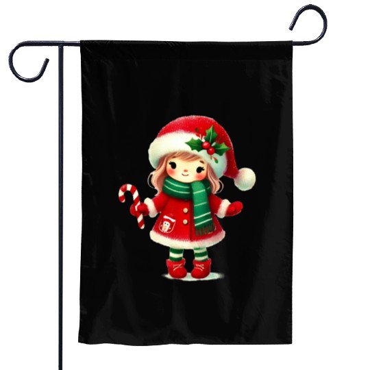 Merry Christmas, Christmas Vintage Garden Flags