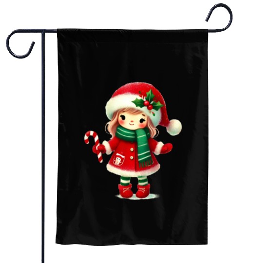 Merry Christmas, Christmas Vintage Garden Flags