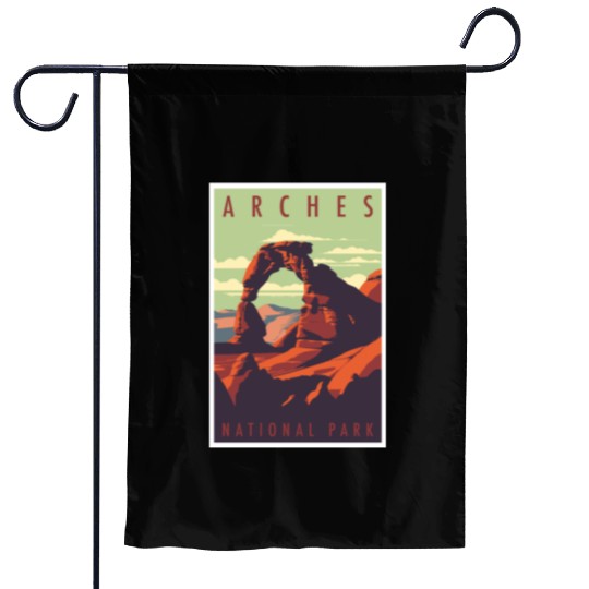 Arches National Park Garden Flags