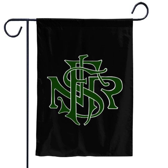 Our Lady of the Rosary of Fátima - NSRF monogram Garden Flags