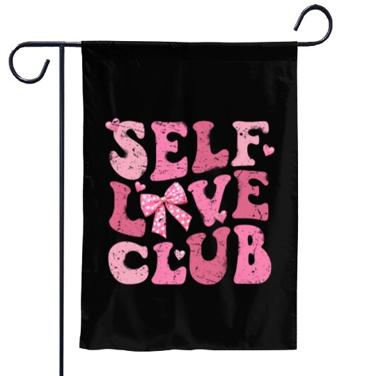 Self Love Club, Valentine Retro Garden Flags