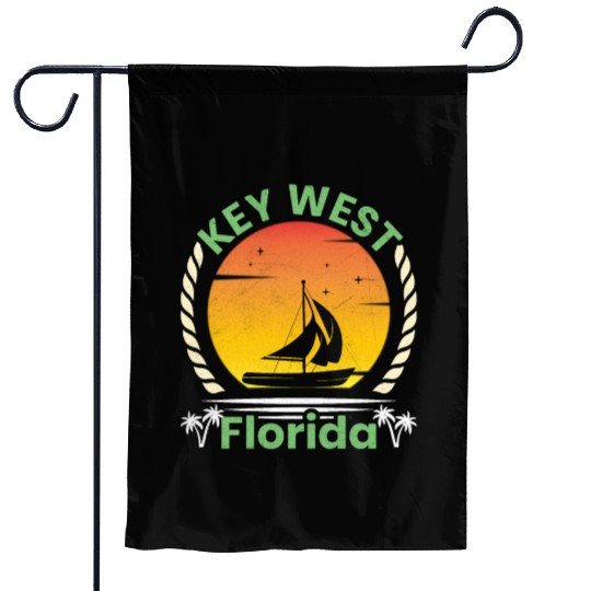 KEY-WEST FLORDIA Sailing West Keys Sailing Outfit Garden Flags