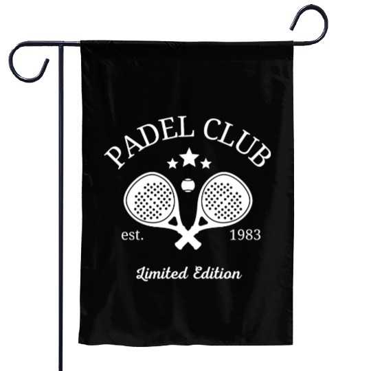 Paddle Tennis Padel Lovers Club Garden Flags