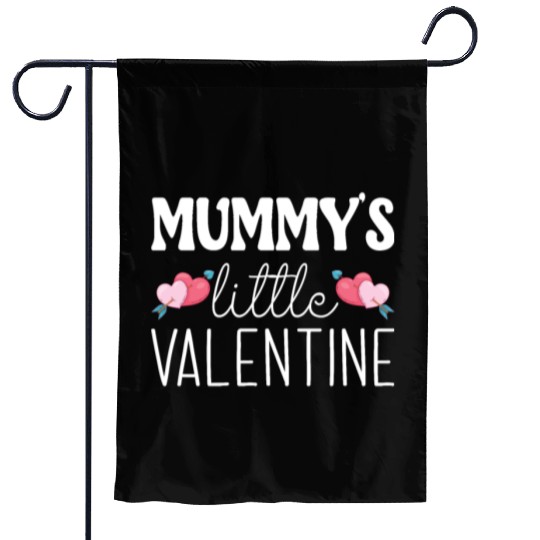 Mummys Little Valentine Garden Flags