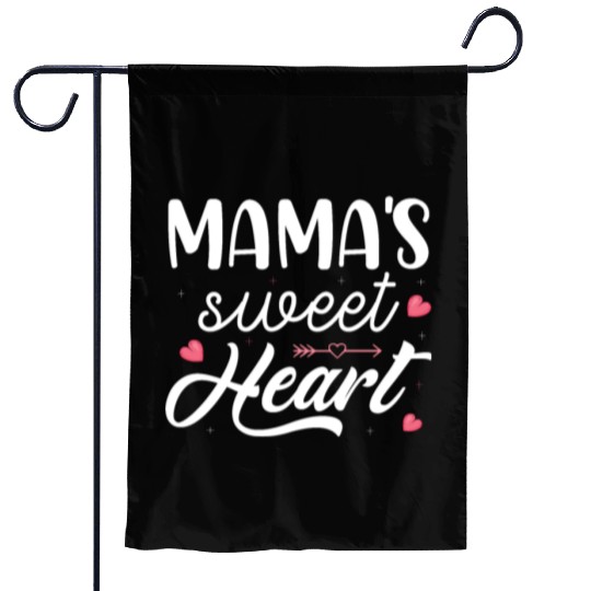 Mamas Sweet Heart Garden Flags