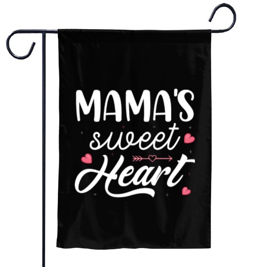 Mamas Sweet Heart Garden Flags