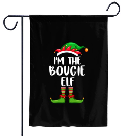 I'm The Bougie Elf Garden Flags Matching Family Christmas